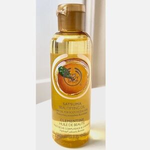 The Body Shop Satsuma Beautifying Oil For Body, Face & Hair 3.3 Fl Oz Rare NEW